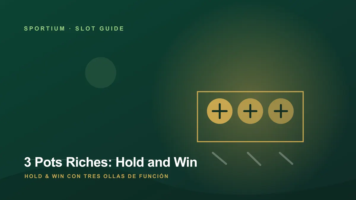3 Pots Riches: Hold and Win: formas de su mecánica principal