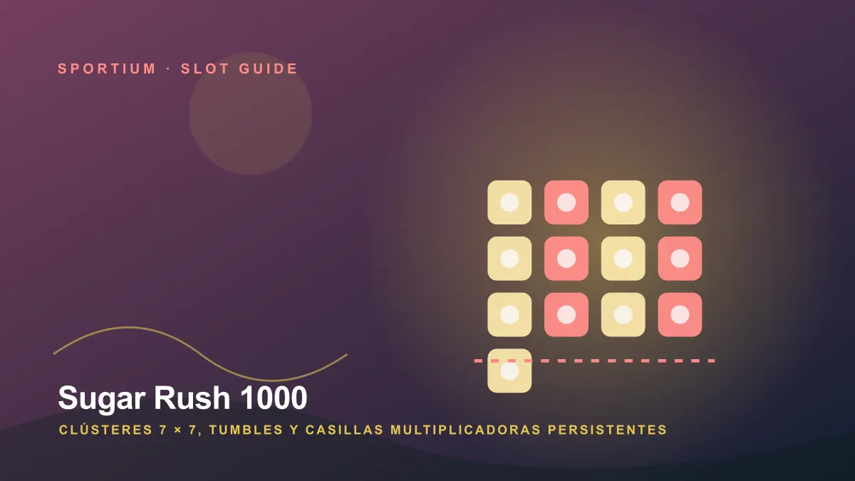 Sugar Rush 1000: símbolos sobre un fondo temático